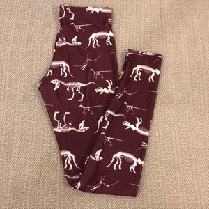 ModCloth dinosaur leggings